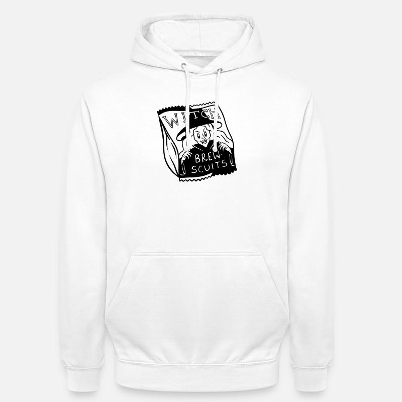 Biscuits à la bière hantée - Sweat-shirt à capuche unisexe - blanc