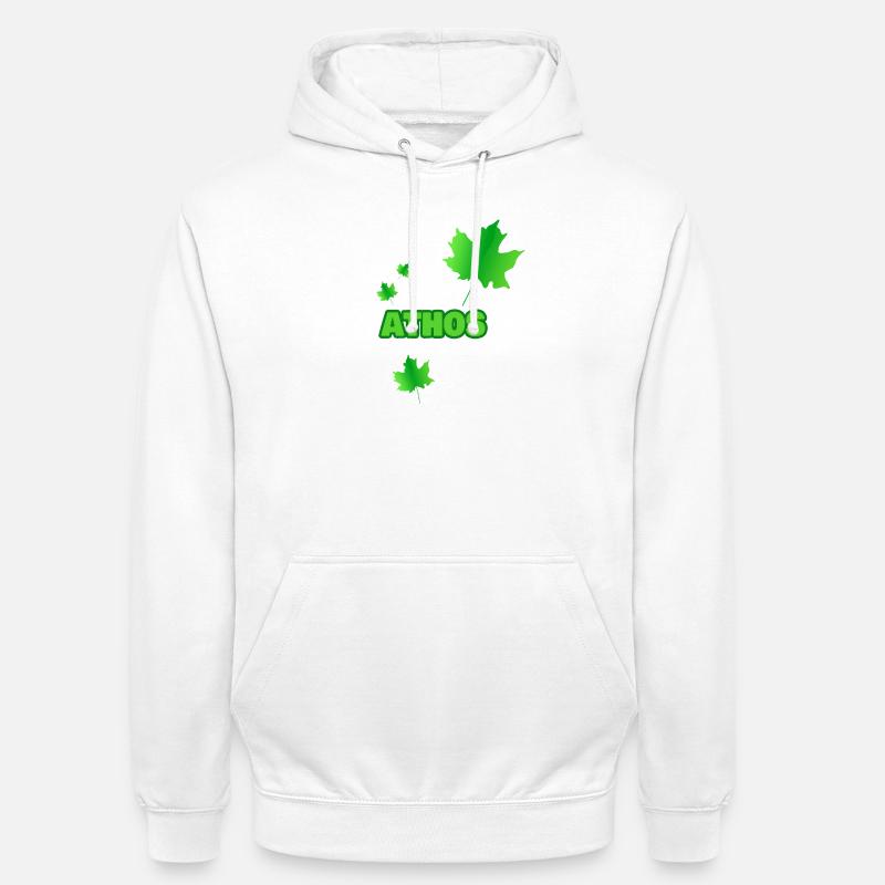 Athos - Sweat-shirt à capuche unisexe - blanc