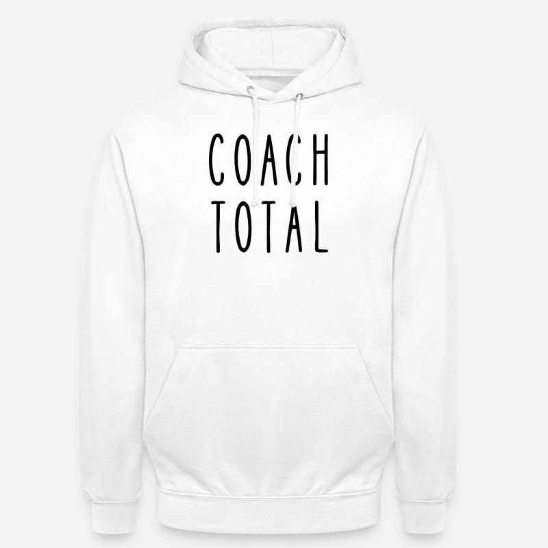 coach total - Sweat-shirt à capuche unisexe - blanc