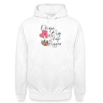 Lath Lovers Valentinstag – Liebesgeschenk - Unisex Hoodie - Weiß - Vorne - AI Model Male 185 dark (185cm) & AI Model Female 172 dark (172cm)