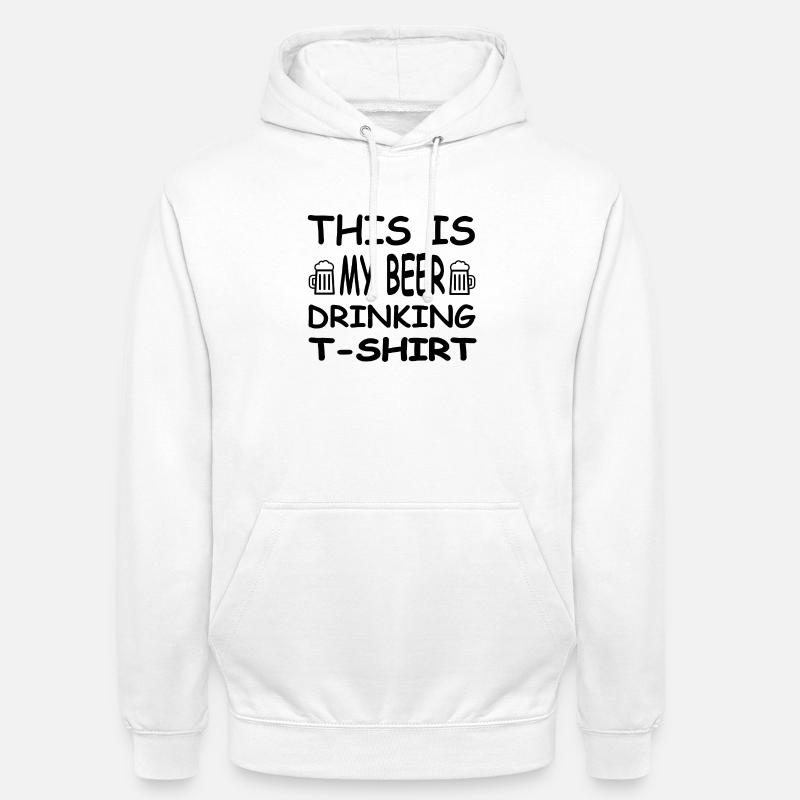 Bier - Unisex Hoodie - Weiß