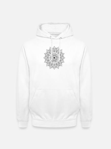 Mandala - Unisex Hoodie - white
