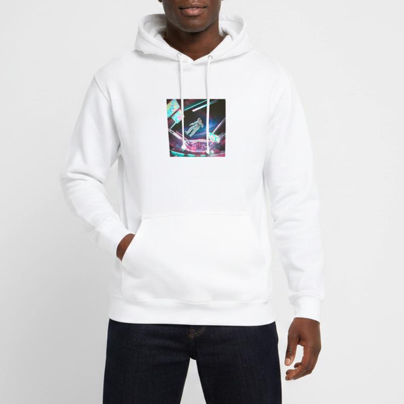Combinaison spatiale arcadienne spatiale - Néon Sweat-shirt à capuche unisexe