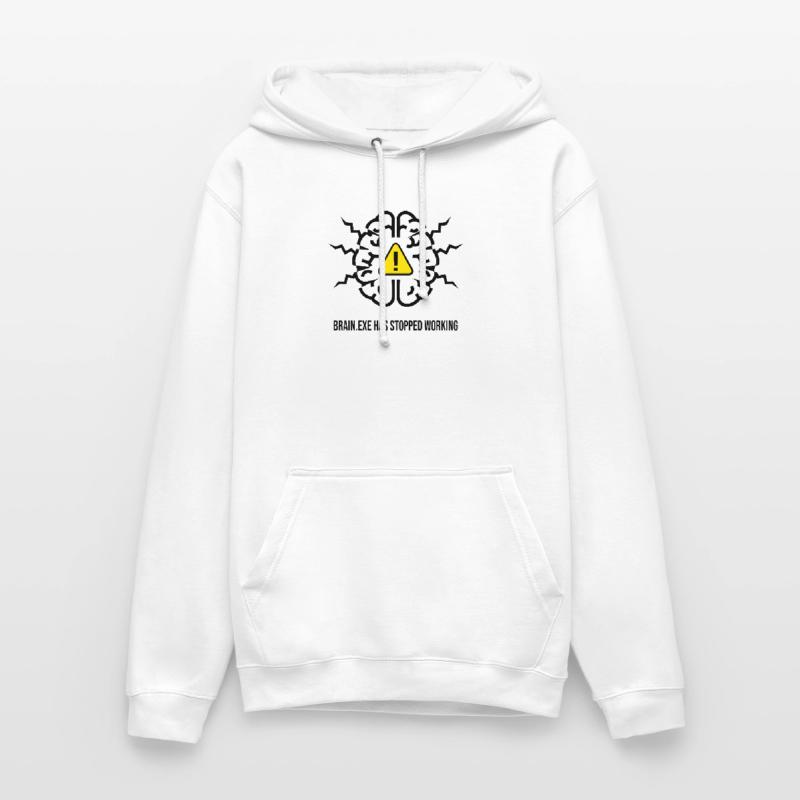 BRAIN.EXE HAS STOPPED WORKING - Brain Failure NO Unisex Hoodie