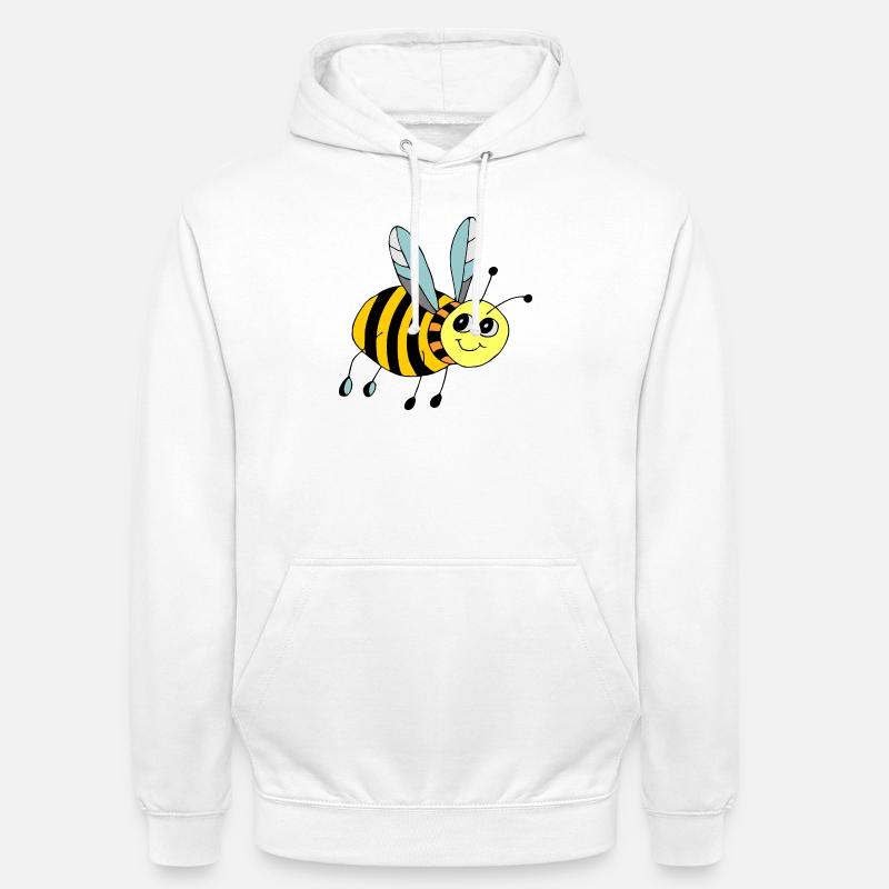 Insekter - Unisex-hettegenser - hvit