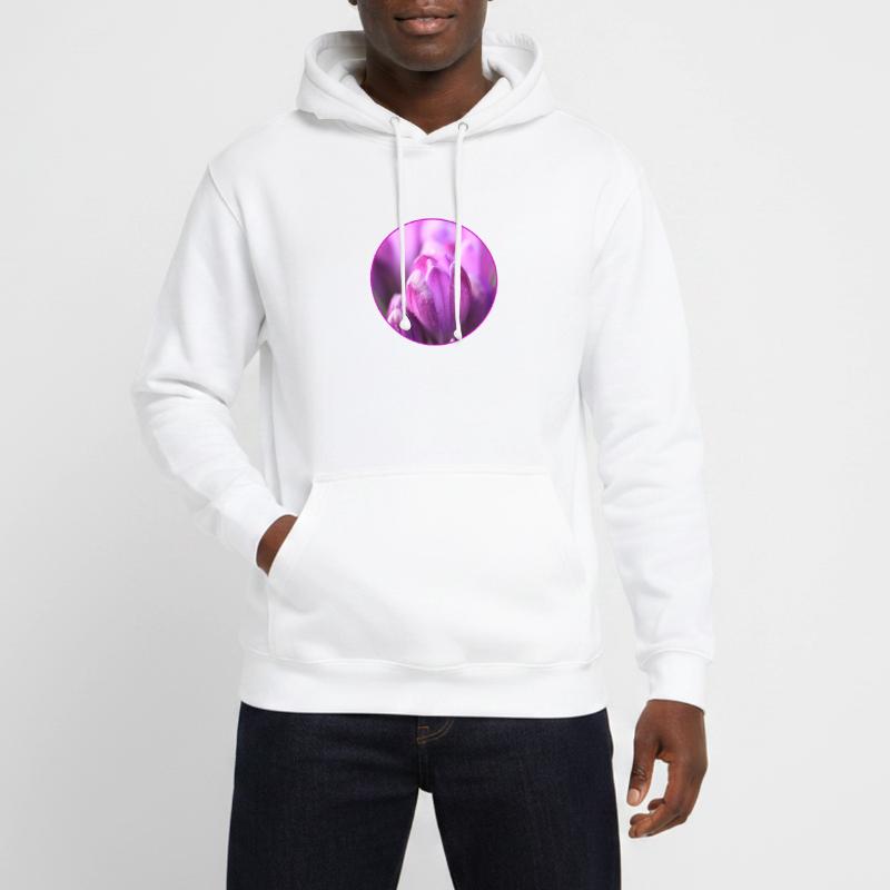 Crocus Crocus Fleurs violettes Crocus Bourgeon de crocus Sweat-shirt à capuche unisexe