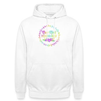 Röntgentechniker - Unisex Hoodie - Weiß - Vorne - AI Model Male 185 dark (185cm) & AI Model Female 172 dark (172cm)