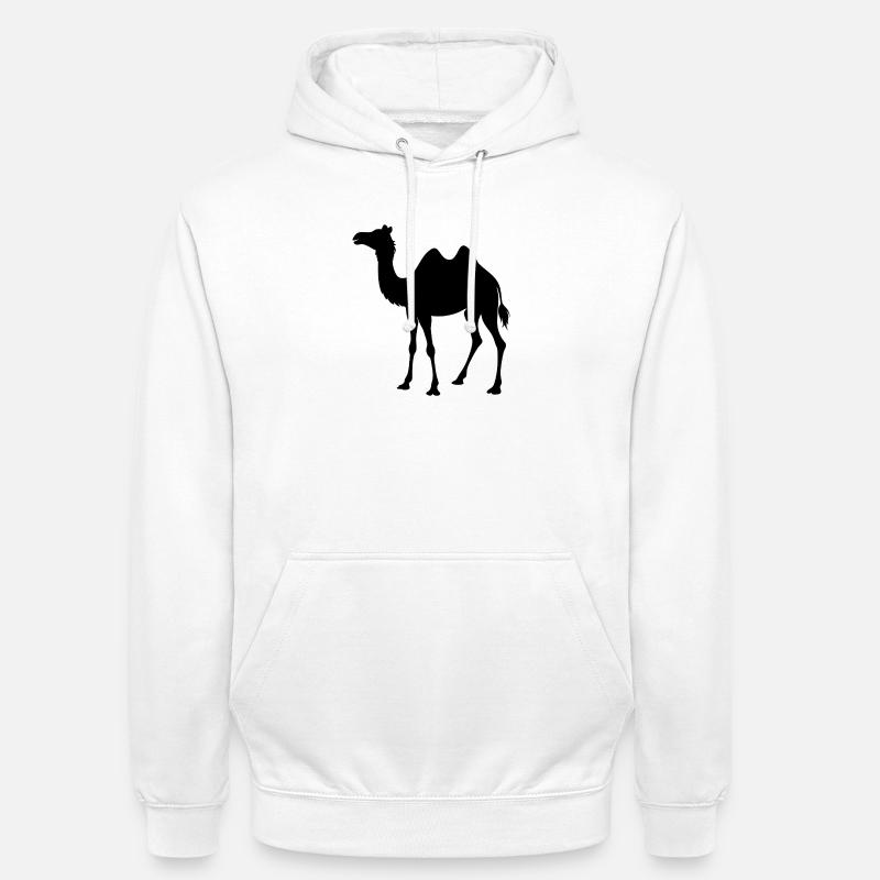 Kamel - Unisex Hoodie - Weiß