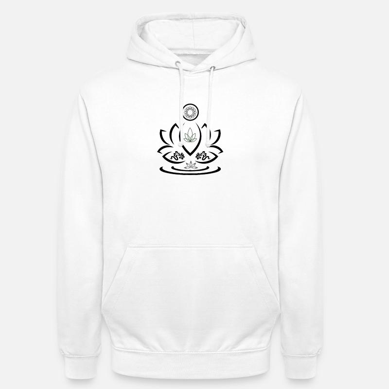 Modèles de l’Est - Sweat-shirt à capuche unisexe - blanc