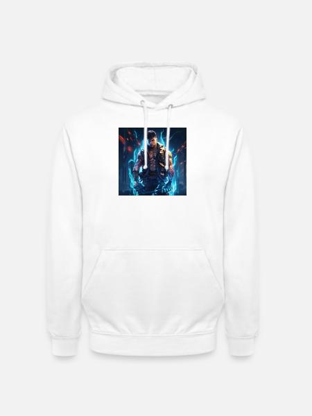 Nebula Ranger Neon Krieger - Unisex Hoodie - Weiß
