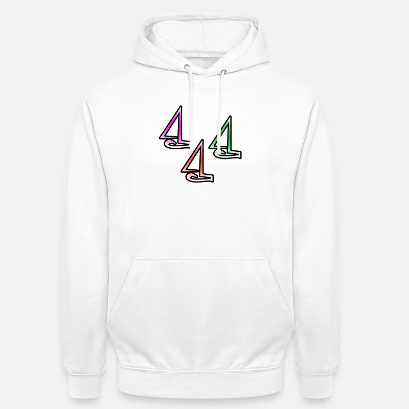 Voile - Sweat-shirt à capuche unisexe - blanc