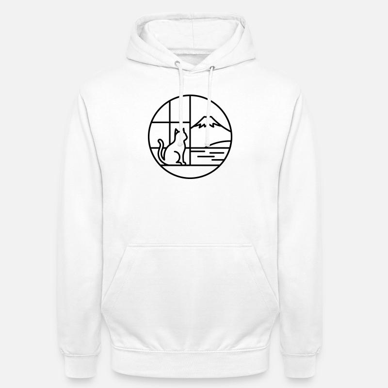 Fuji - Unisex Hoodie - Weiß