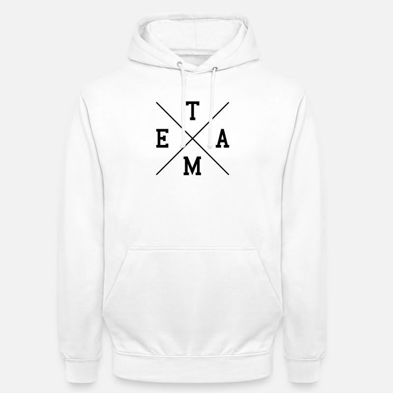 Team - Unisex Hoodie - Weiß
