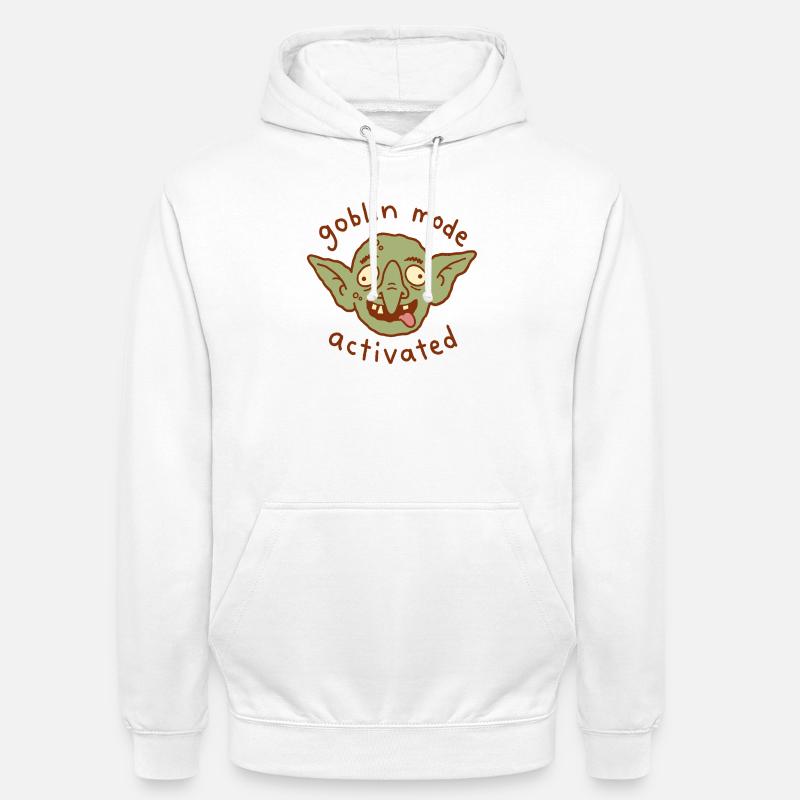 Mode Gobelin activé - Sweat-shirt à capuche unisexe - blanc