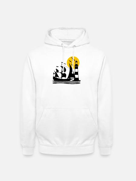 Sail - Unisex Hoodie - white