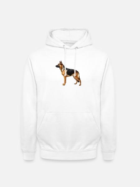Deutscher Schäferhund - Unisex Hoodie - Weiß