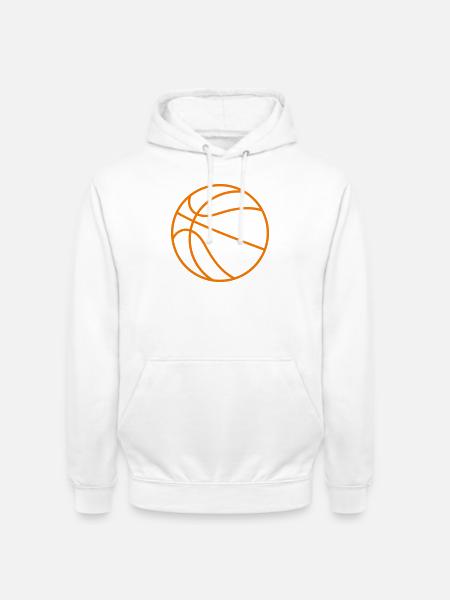 basketball - Unisex Hoodie - Weiß