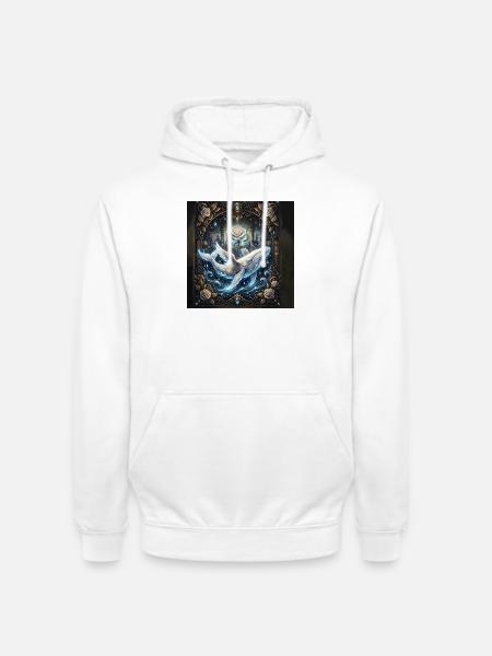 Himmlische Liebe - Unisex Hoodie - Weiß