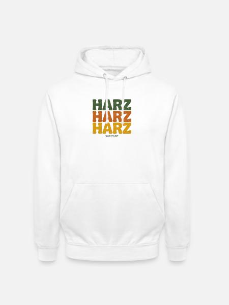 Harz Germany Retro - Unisex Hoodie - Weiß