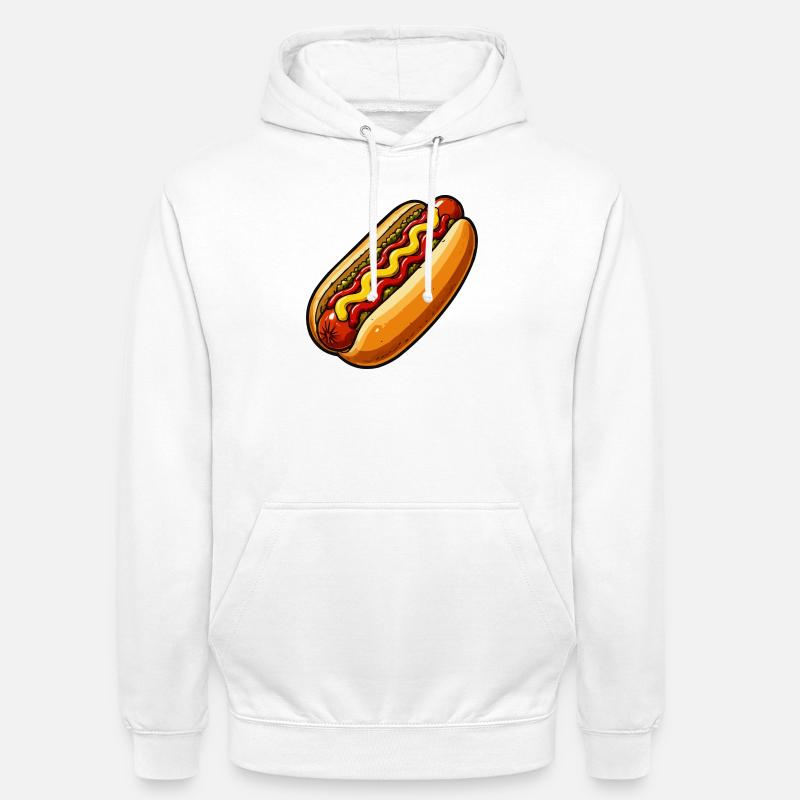 Sandwich - Sweat-shirt à capuche unisexe - blanc
