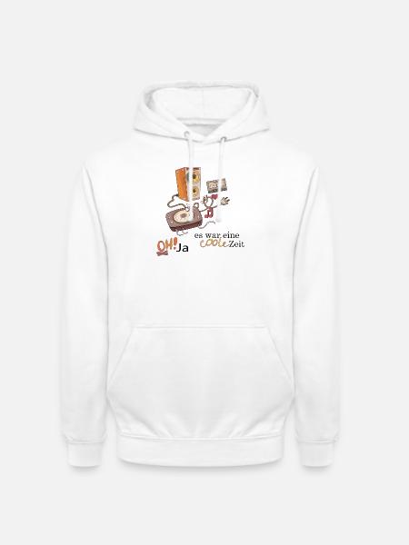 coole Zeit - Unisex Hoodie - Weiß