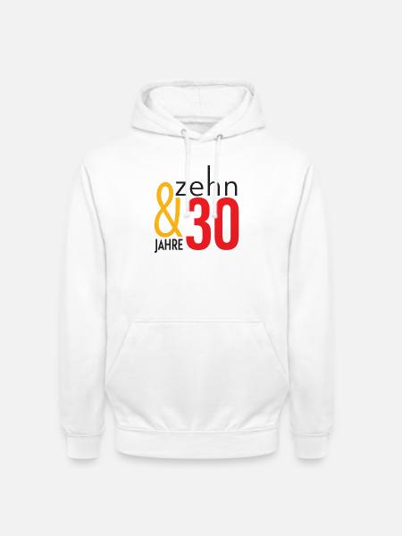 Less than 40 - thirty-ten! - Unisex Hoodie - white