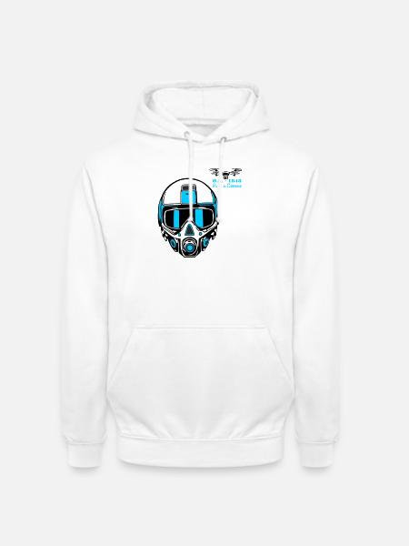 Drohnenpilot 2 - Unisex Hoodie - Weiß