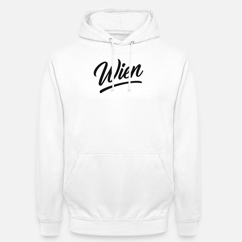 Vienna Script - Unisex Hoodie - white