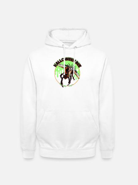 Halloween Bee - Unisex Hoodie - Weiß