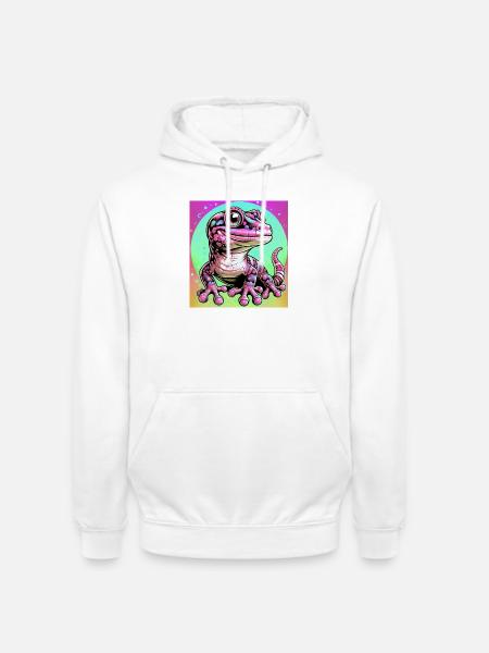 Gecko - Unisex Hoodie - white