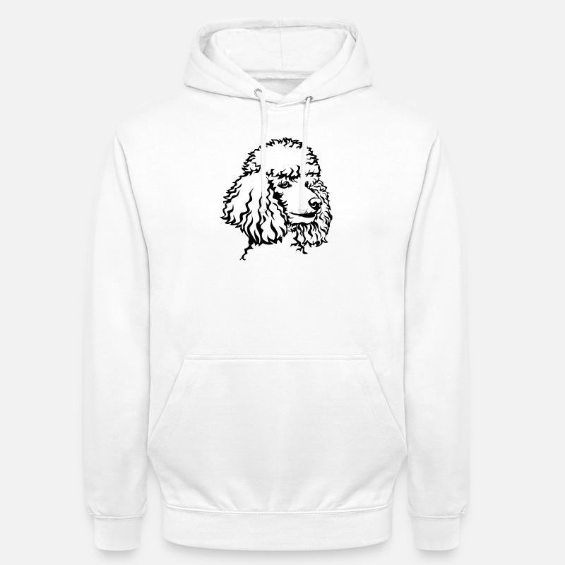 Tête de puiche - Sweat-shirt à capuche unisexe - blanc