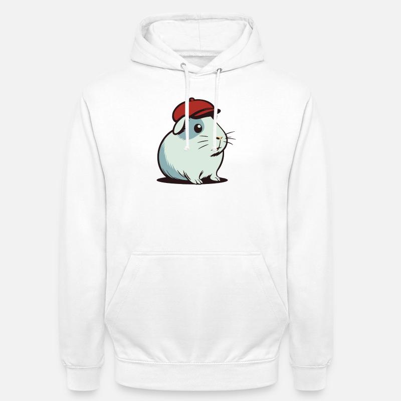 Cobaye - Sweat-shirt à capuche unisexe - blanc