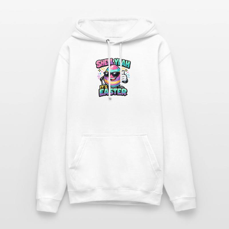 Shell Yeah It's Easter Ostern Spruch Hell yeah Sweat-shirt à capuche unisexe