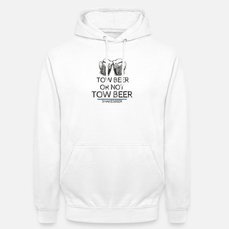 Bier oder nicht Bier - Unisex Hoodie - Weiß