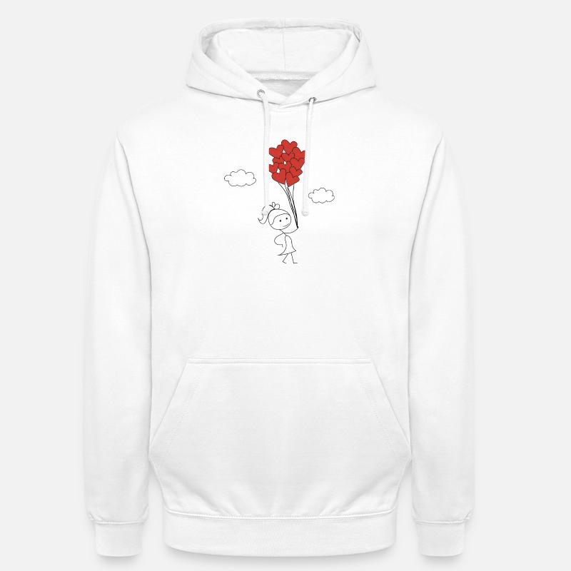 Süßes Mädchen - Unisex Hoodie - Weiß