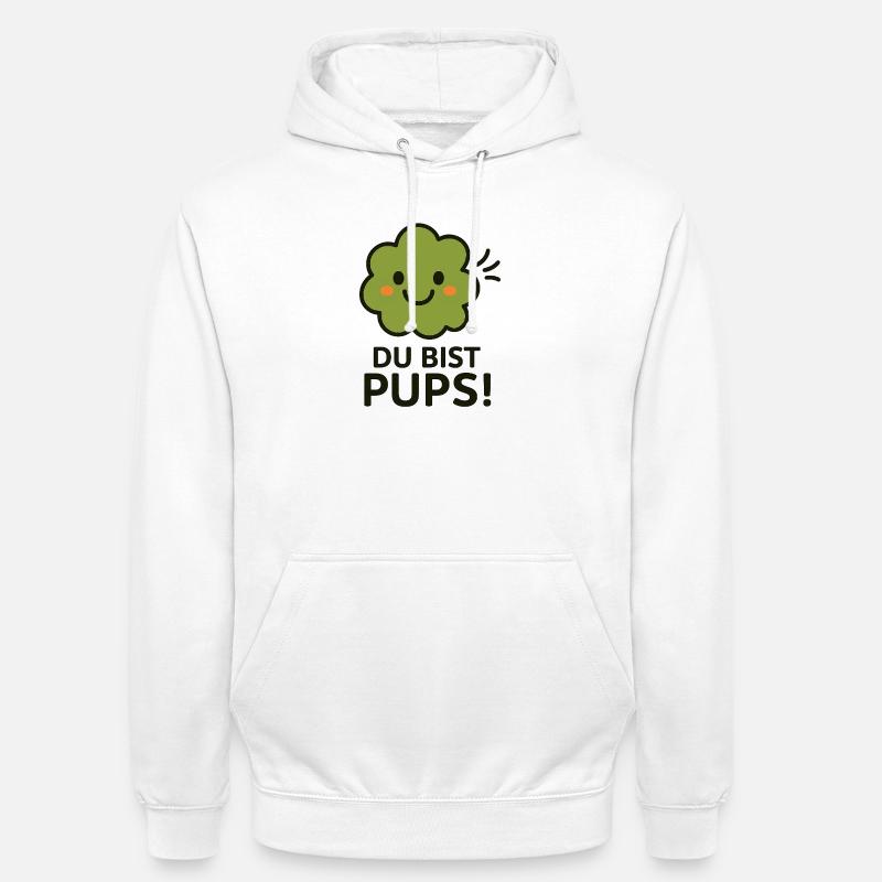 péter - Sweat-shirt à capuche unisexe - blanc