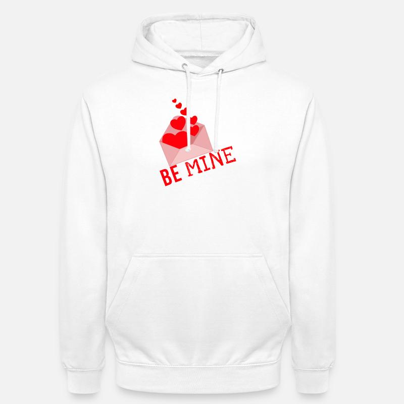 Sois à moi - Sweat-shirt à capuche unisexe - blanc