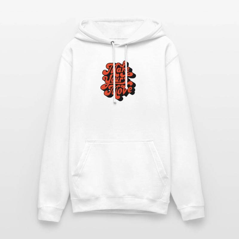 Make Your Move Retro Script Unisex Hoodie