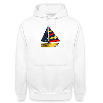 FEIERTAG. FROHE FEIERTAGE. GELIEBTE. MEISTER. LEHRER - Unisex Hoodie - Weiß - Vorne - AI Model Male 185 dark (185cm) & AI Model Female 172 dark (172cm)