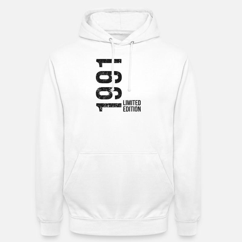 35e anniversaire Édition Limitée 1991 - Sweat-shirt à capuche unisexe - blanc