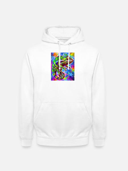 chameleon - Unisex Hoodie - white