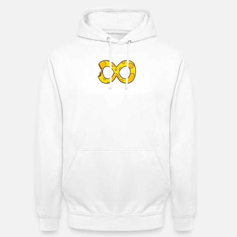 Fromage Infinite - Sweat-shirt à capuche unisexe - blanc