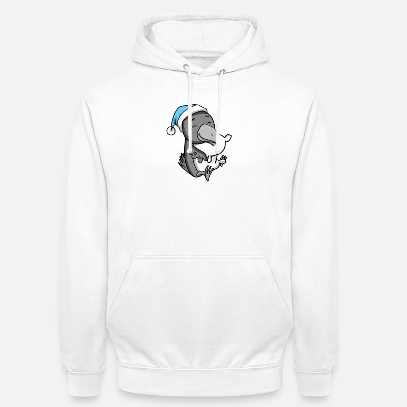 Bébé corbeau - Sweat-shirt à capuche unisexe - blanc