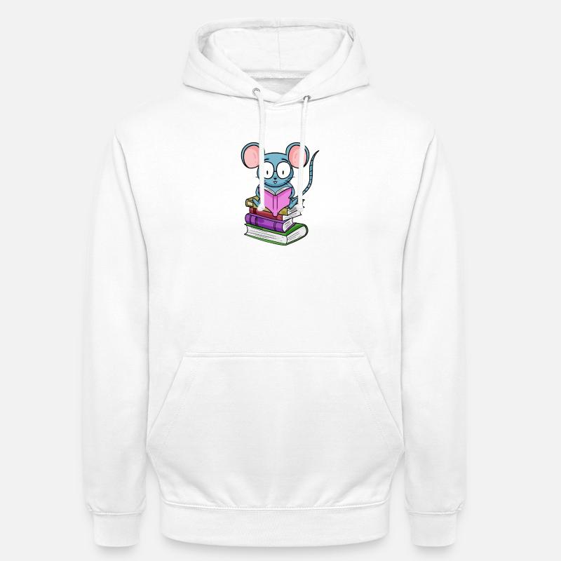 Read Book Books Reader Gift - Unisex Hoodie - white