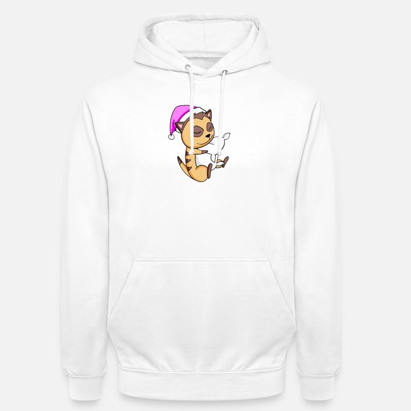 Suricate - Sweat-shirt à capuche unisexe - blanc
