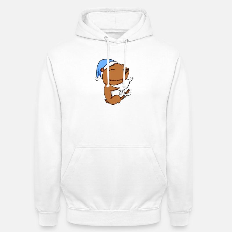 Capybara Wasserschwein - Sweat-shirt à capuche unisexe - blanc