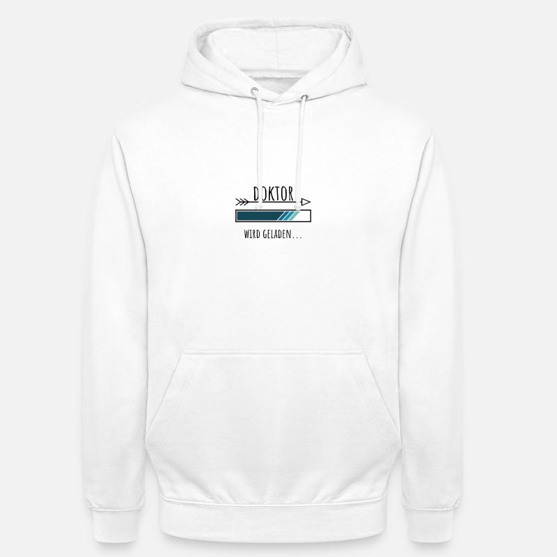 Doktoranten Geschenk Studium - Unisex Hoodie - Weiß