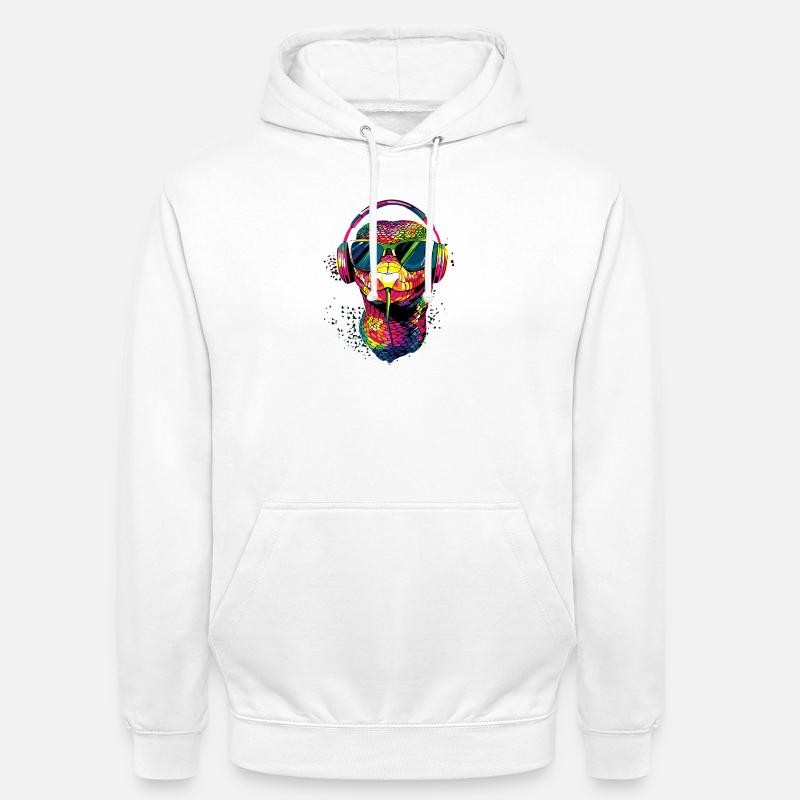 snake, python, cobra, rattlesnake, snakes - Unisex Hoodie - white