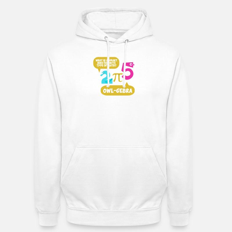 Math Math Math Teacher Mathematician - Unisex Hoodie - white