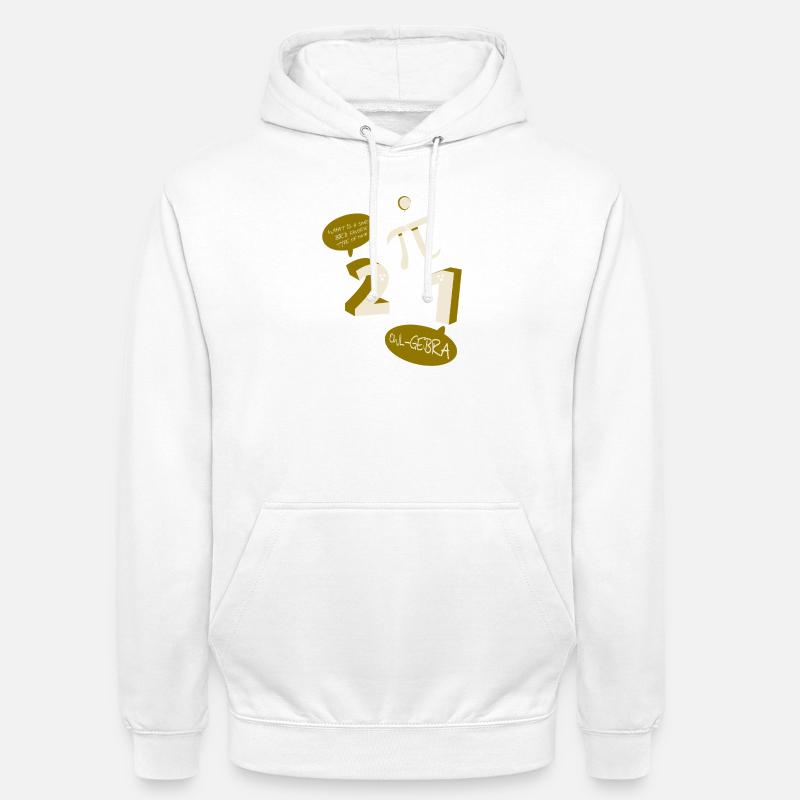 Math Math Math Teacher Mathematician - Unisex Hoodie - white
